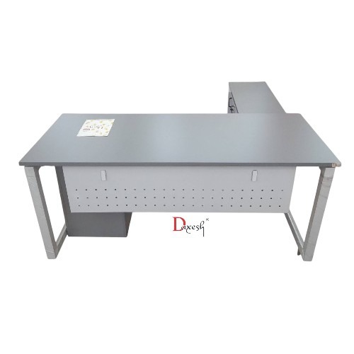Executive L Shaped Desk DF - 508 Grey
