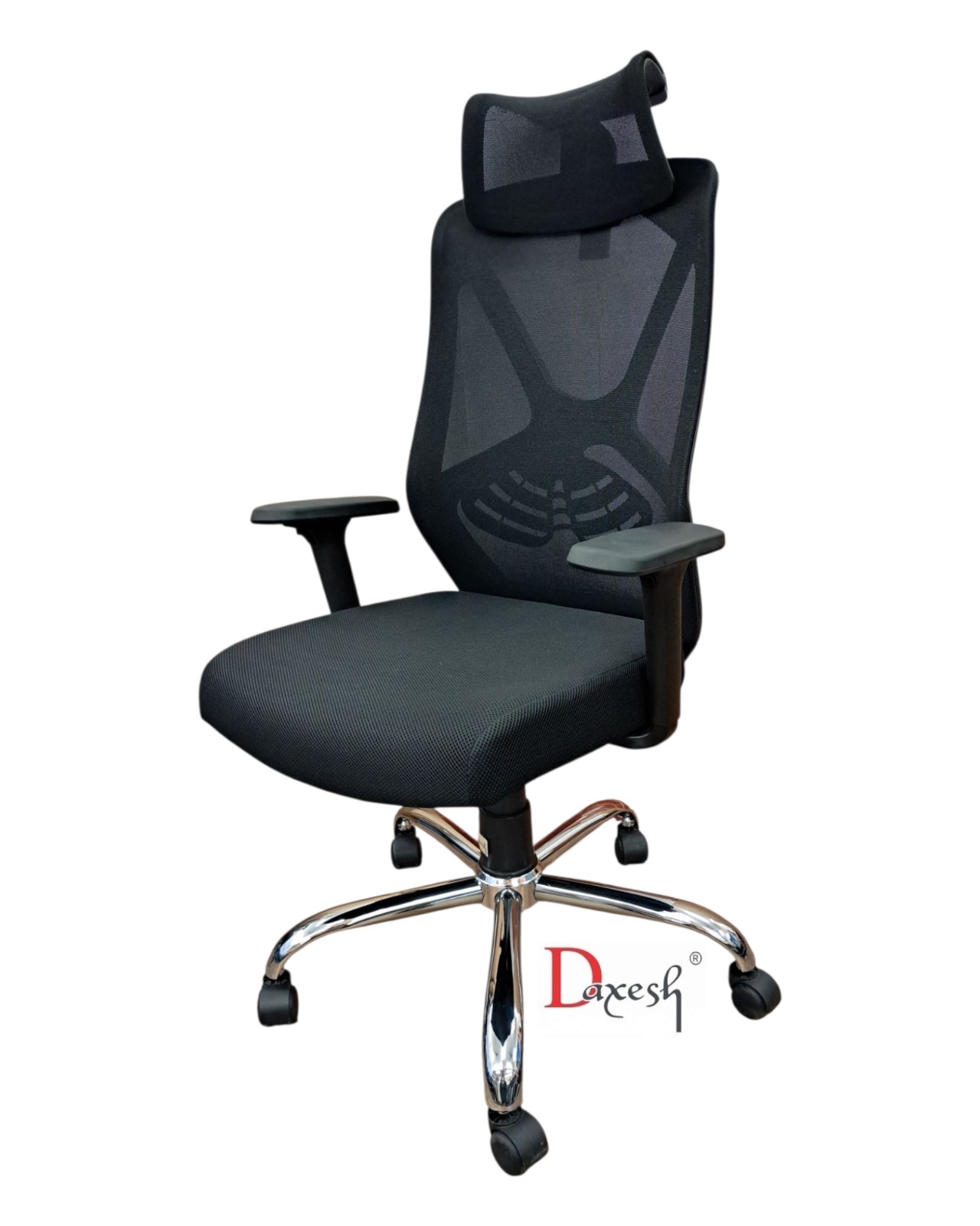 Executive Mesh Chair DF - 266 Black - Image 6