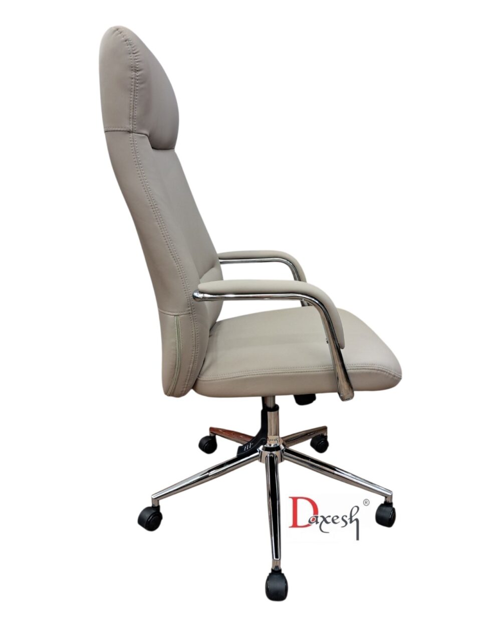 Leatherette Chair DF - 337 Beige - Image 2