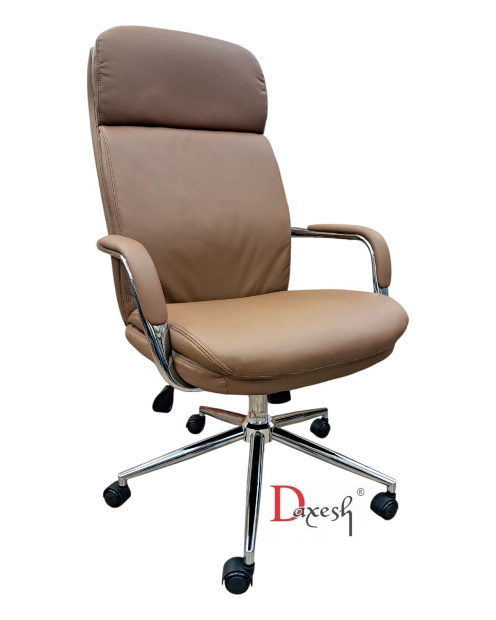 Leatherette Chair DF - 338 Tan