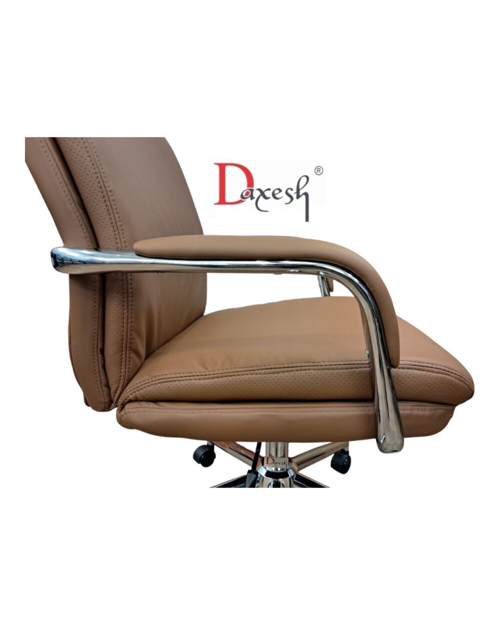 Leatherette Chair DF - 338 Tan - Image 7