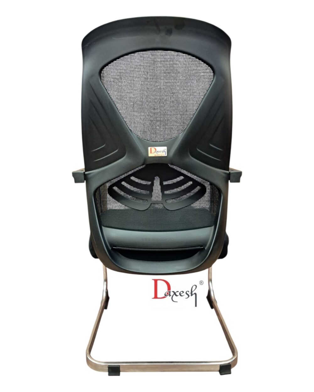 Fixed Chair with Chrome Finish DF - 3090 Black - Image 2