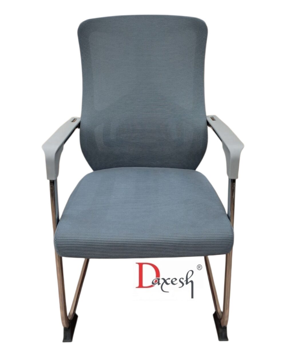 Fixed Chair with Chrome Finish DF - 3091 Grey - Image 6