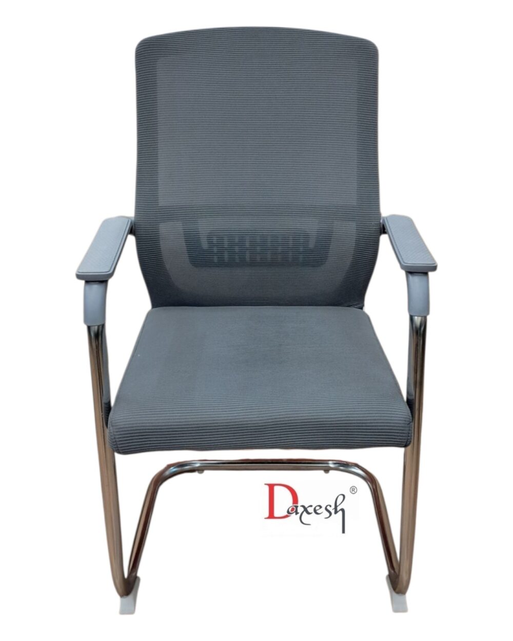 Fixed Chair with Chrome Finish DF - 3092 Grey - Image 6