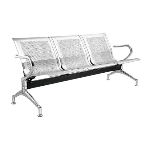 "Side view of Airport seating."