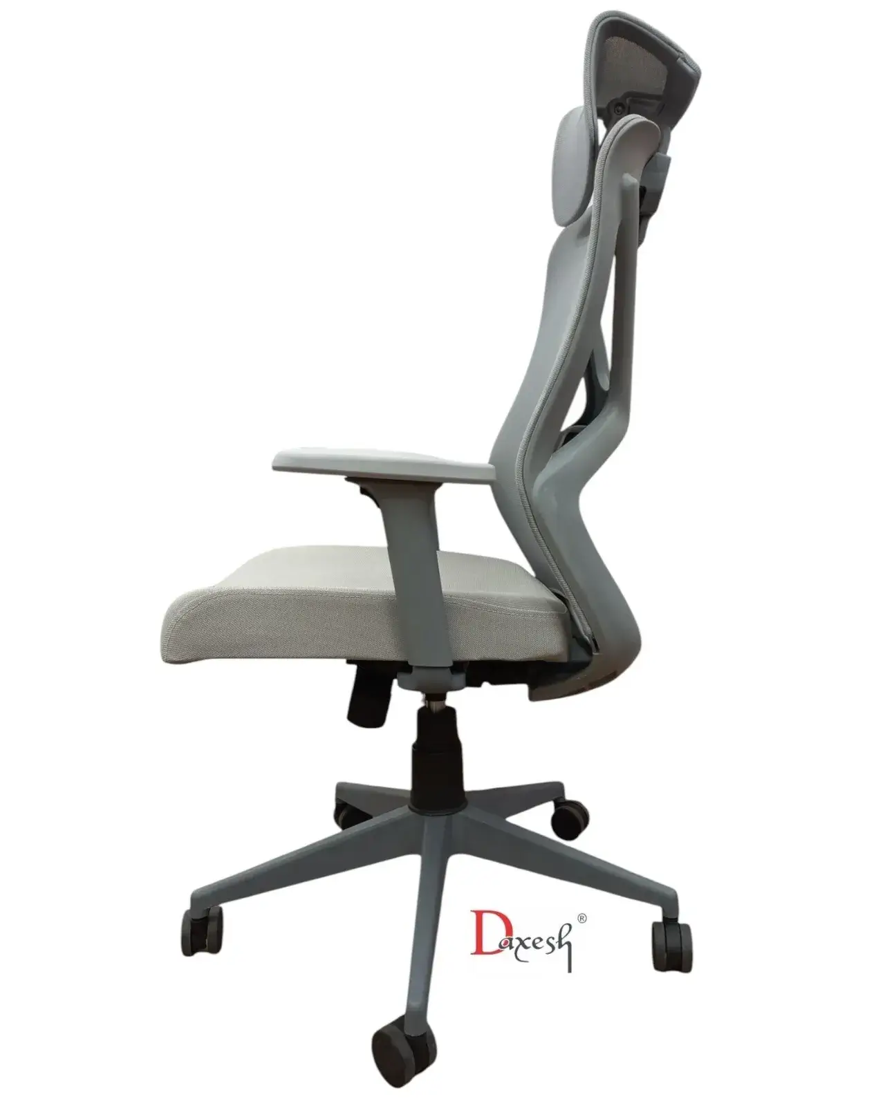 Grey Office Chair - Image 6
