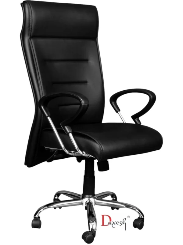"Side view of Octavia high back office chair."